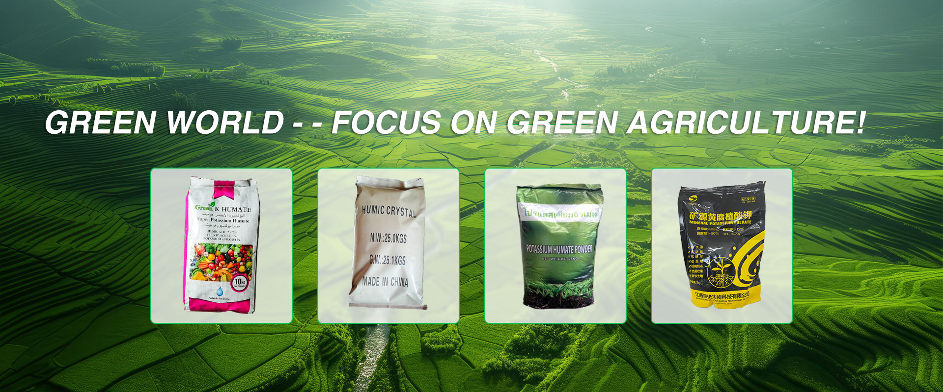 Green World - - FOCUS ON GREEN AGRICULTURE!
